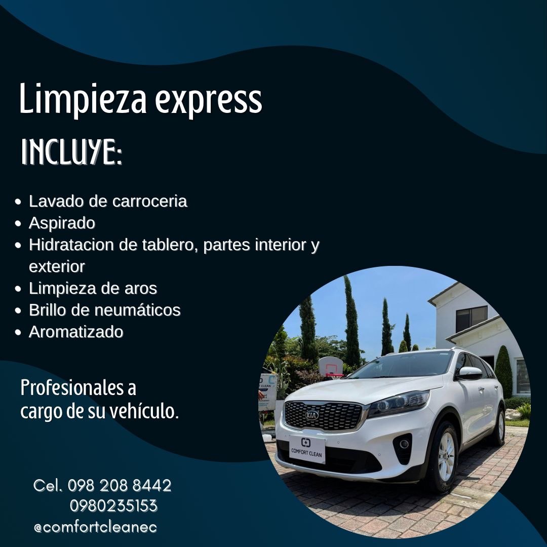 Antes y después de limpieza automotriz